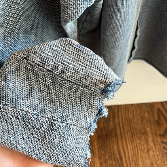 Vintage Havana Reverse detail blue pullover - Picture 9 of 10